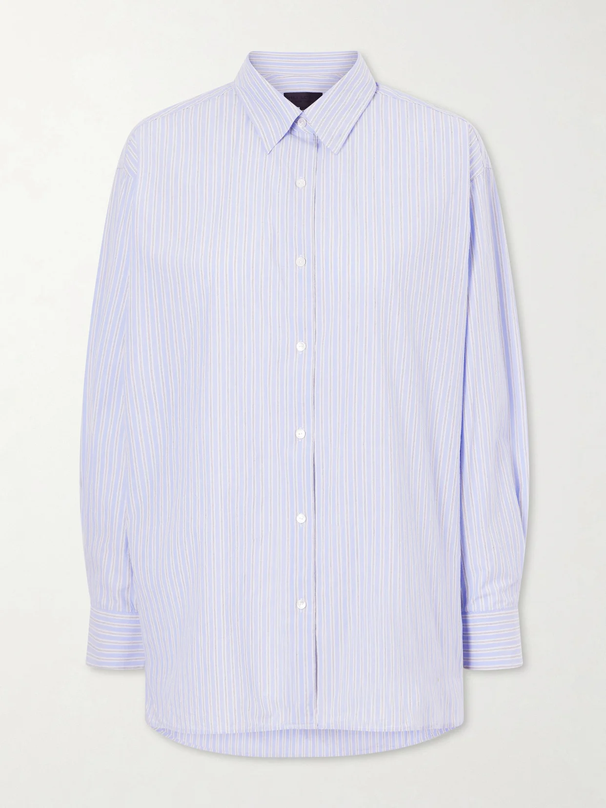 Yorke Striped Cotton Shirt - 1