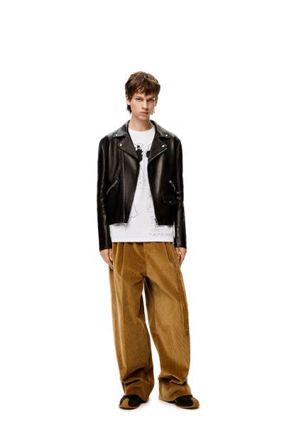 Loewe Biker jacket in nappa outlook