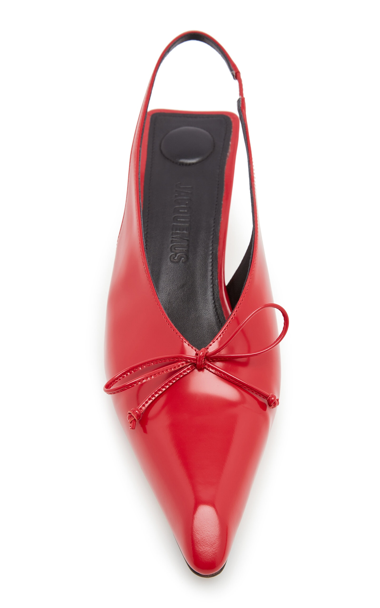 Cubisto Leather Slingback Pumps red - 5