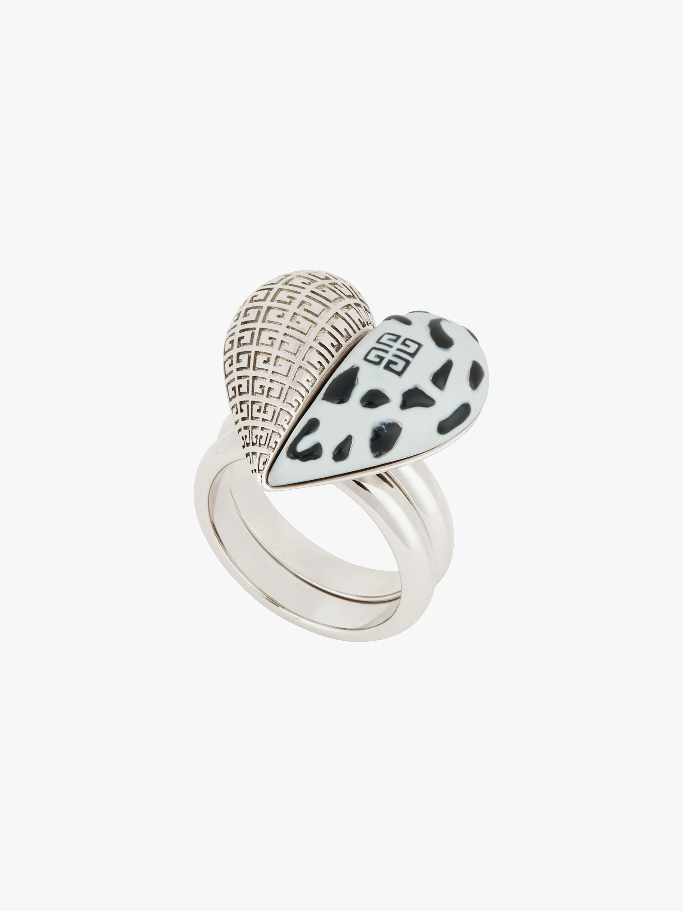 SEPARABLE TWO TONE DOUBLE RING - 6