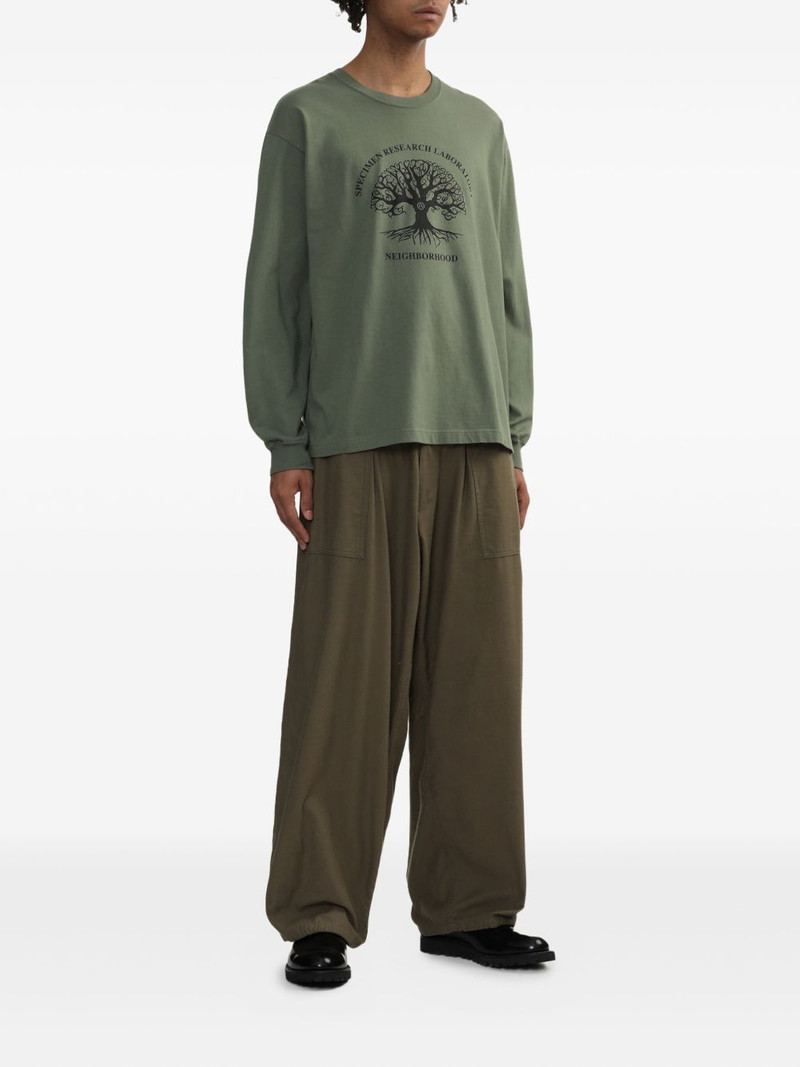 NEIGHBORHOOD long-sleeve cotton T-shirt outlook