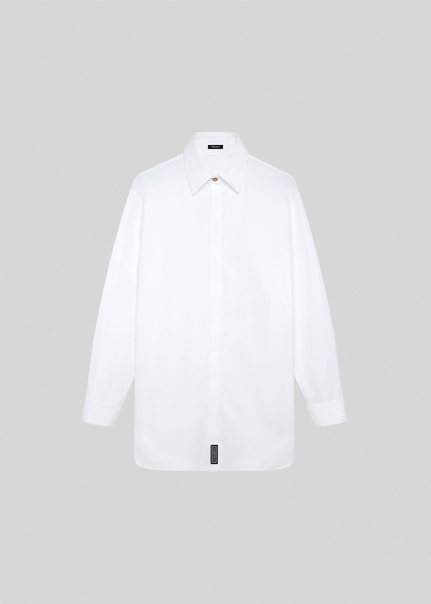 Oversized Cotton Poplin Shirt - 1