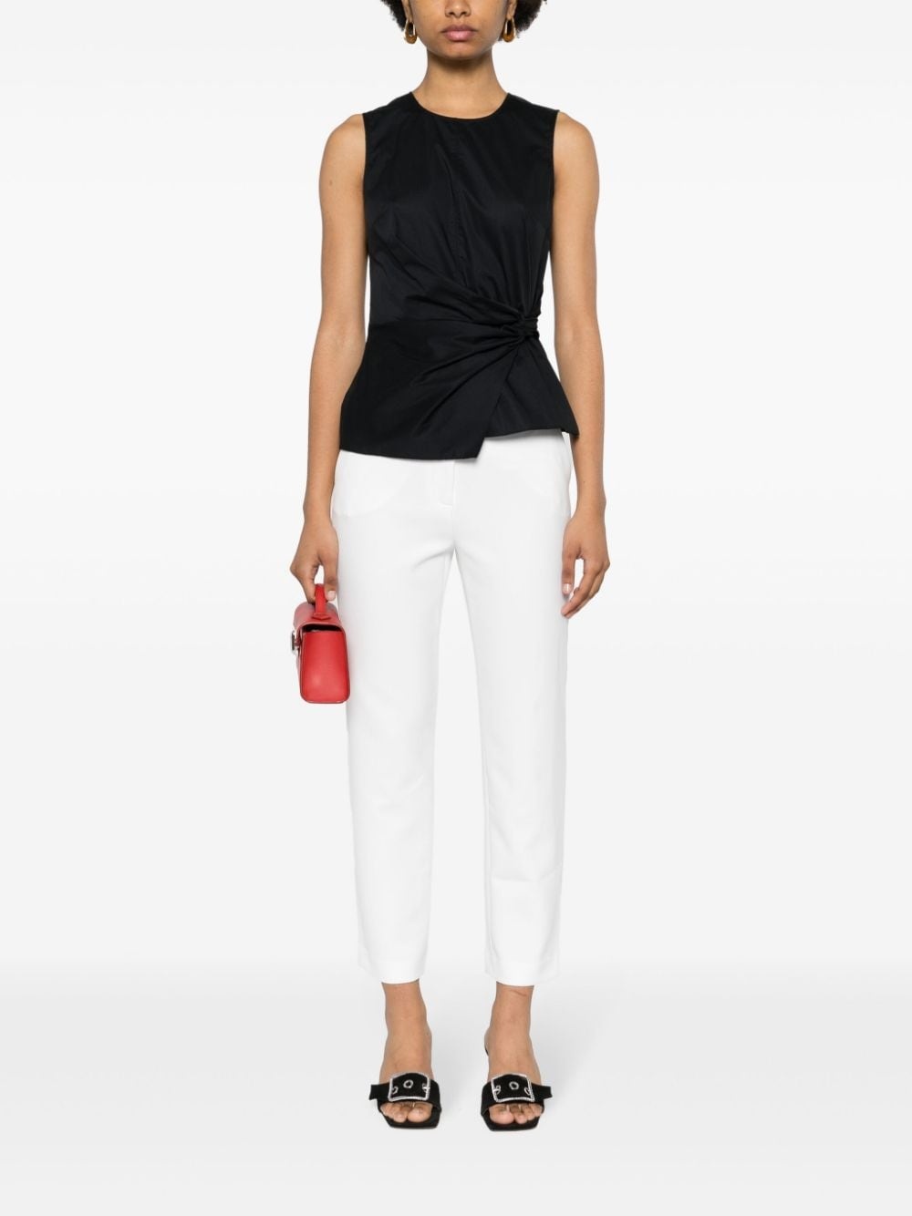 Renzo slim-fit cropped trousers - 2