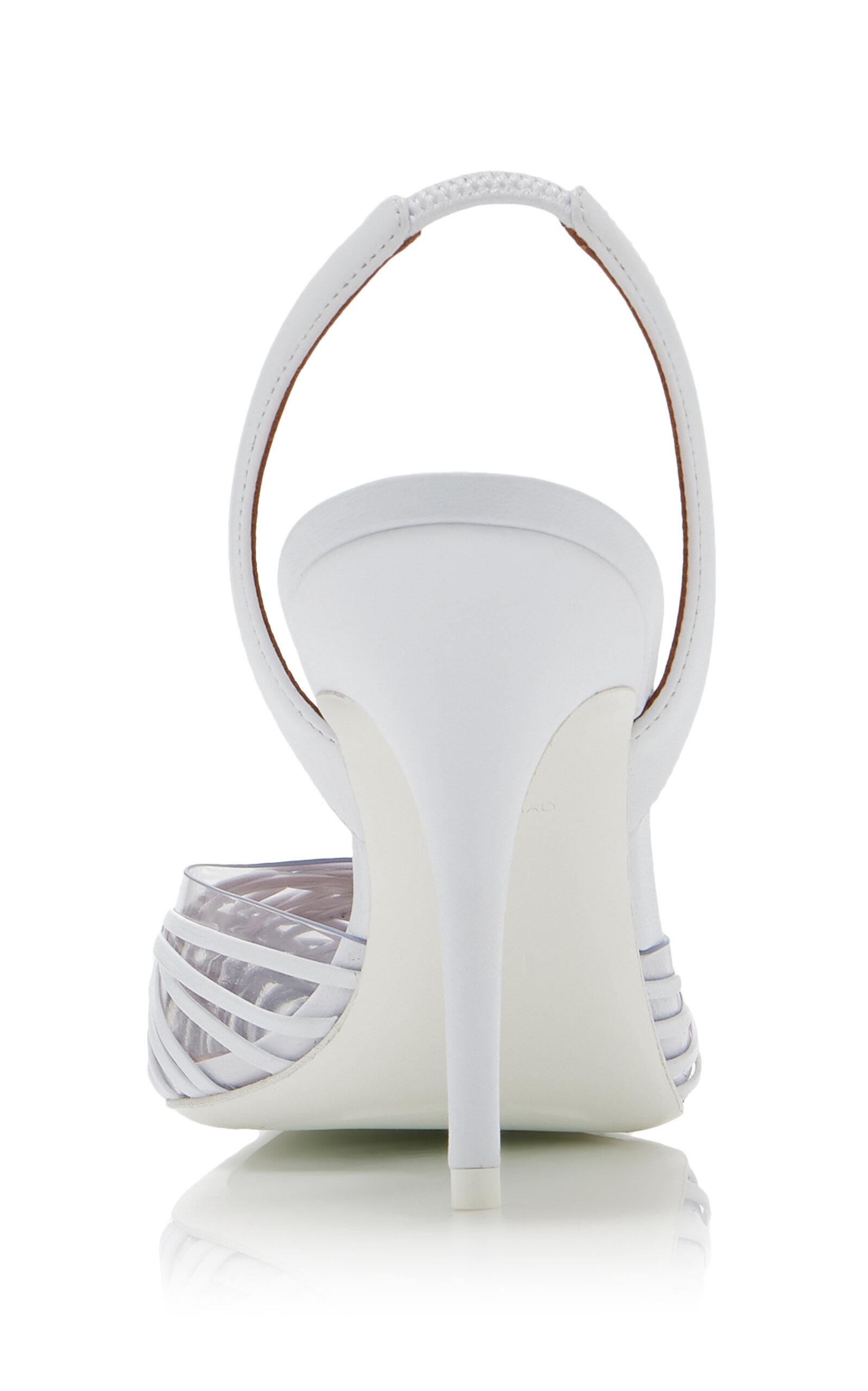 Lori Leather Slingback Pumps white - 5