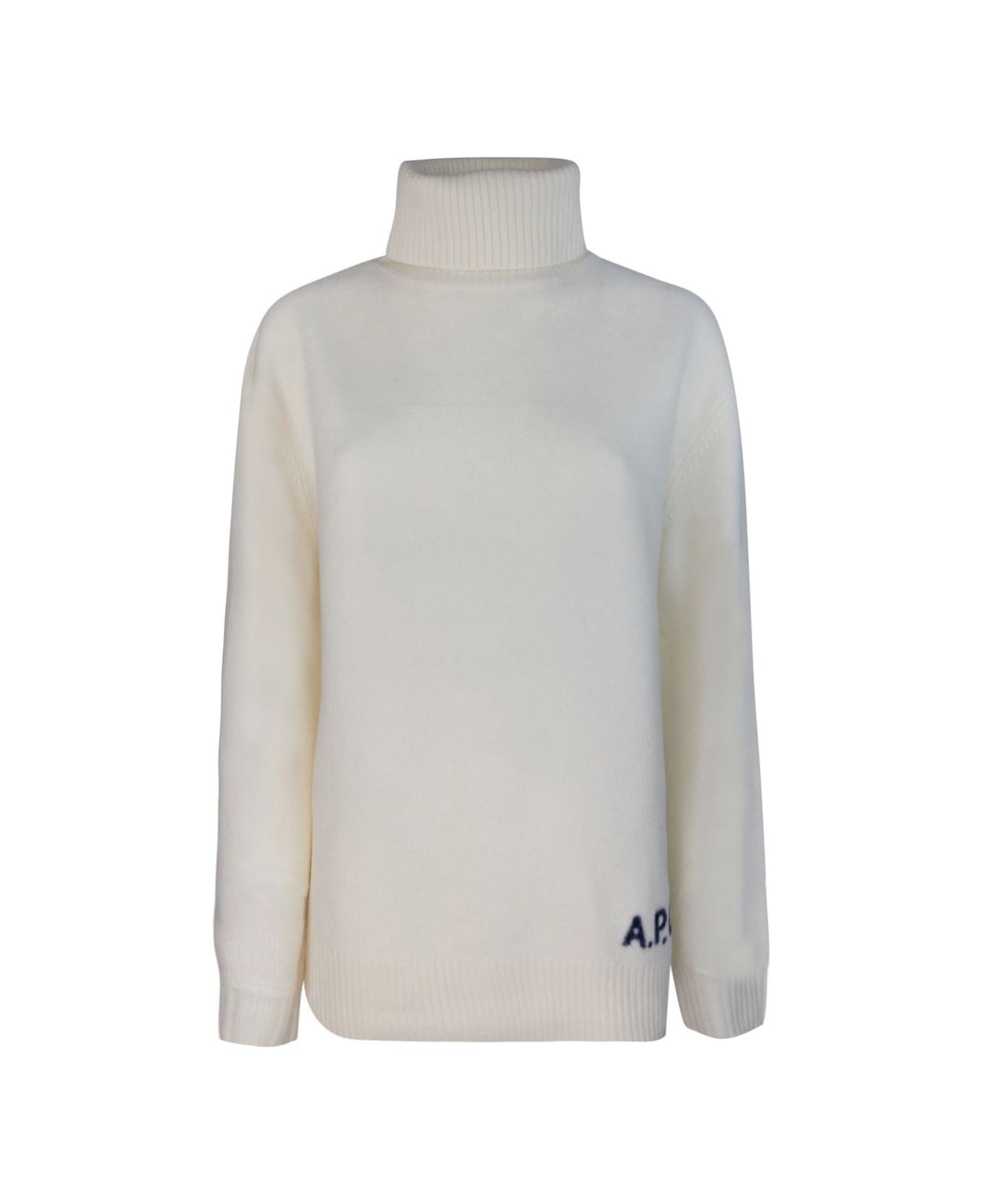 Turtleneck Long-sleeved Jumper - 1