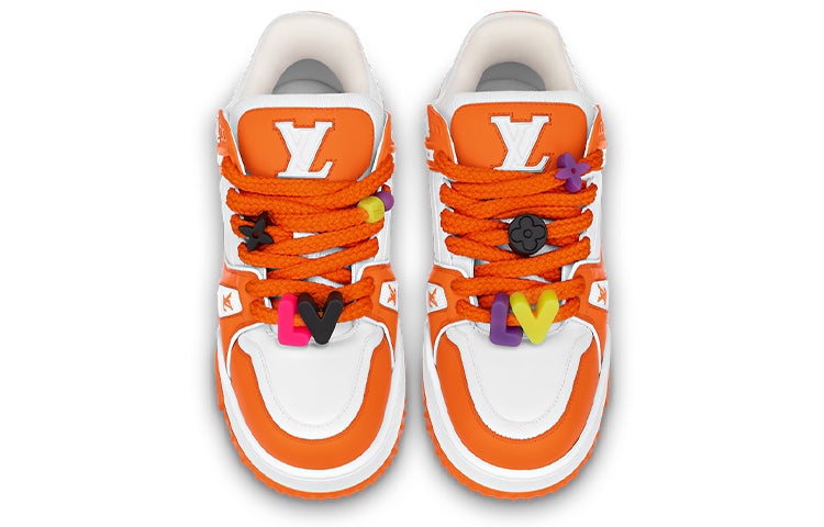 LOUIS VUITTON LV Trainer Maxi Sneakers 'Orange' 1AB8SZ - 2