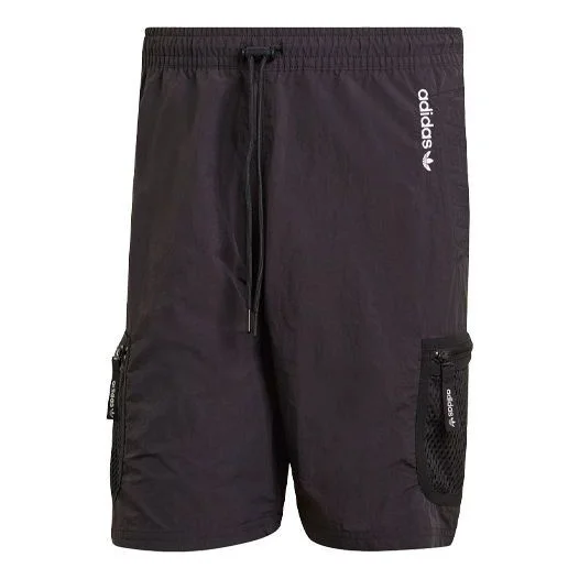 adidas originals Adv Wvn Shorts Multiple Pockets Sports Black GN2341 - 1