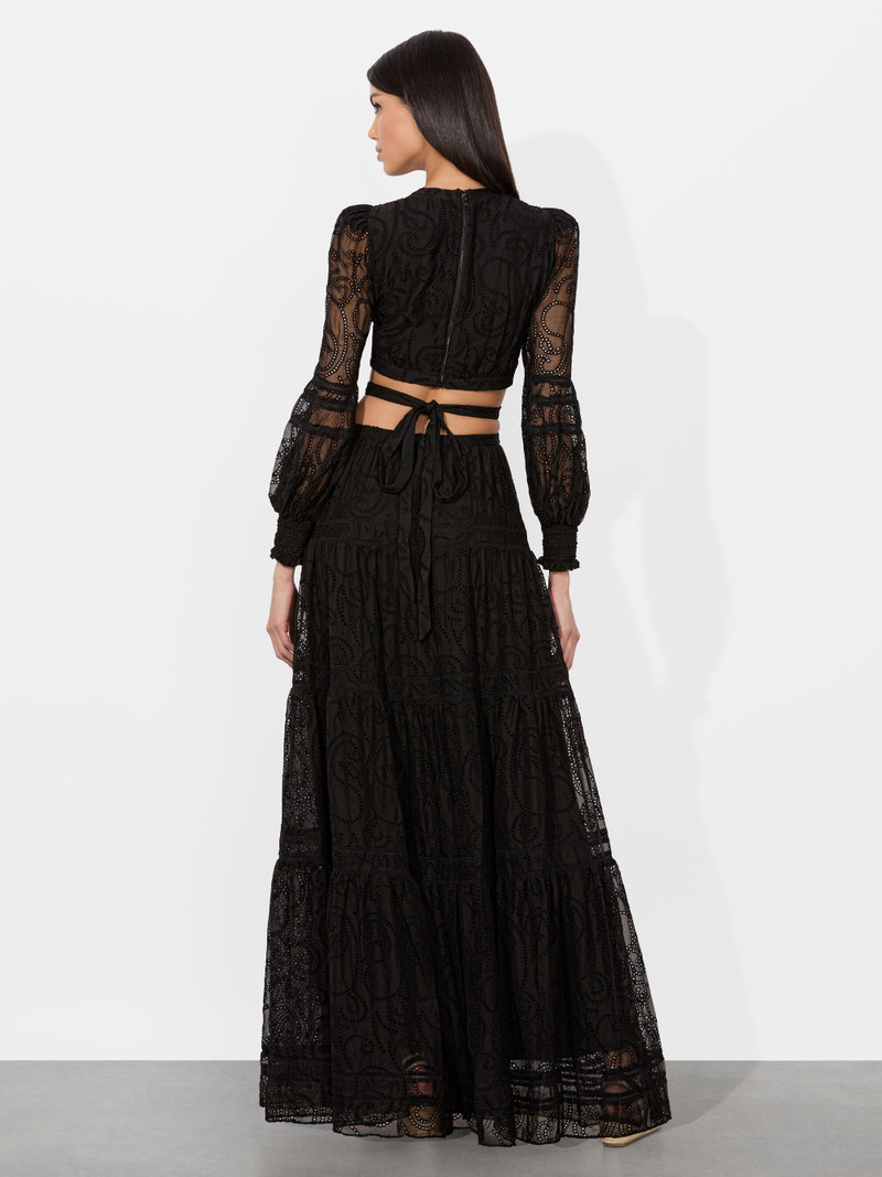 Alice + Olivia PATRICA TIERED DRESS outlook