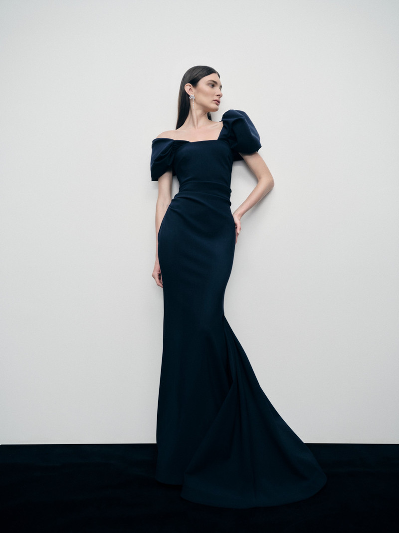 RACHEL GILBERT JADE GOWN outlook