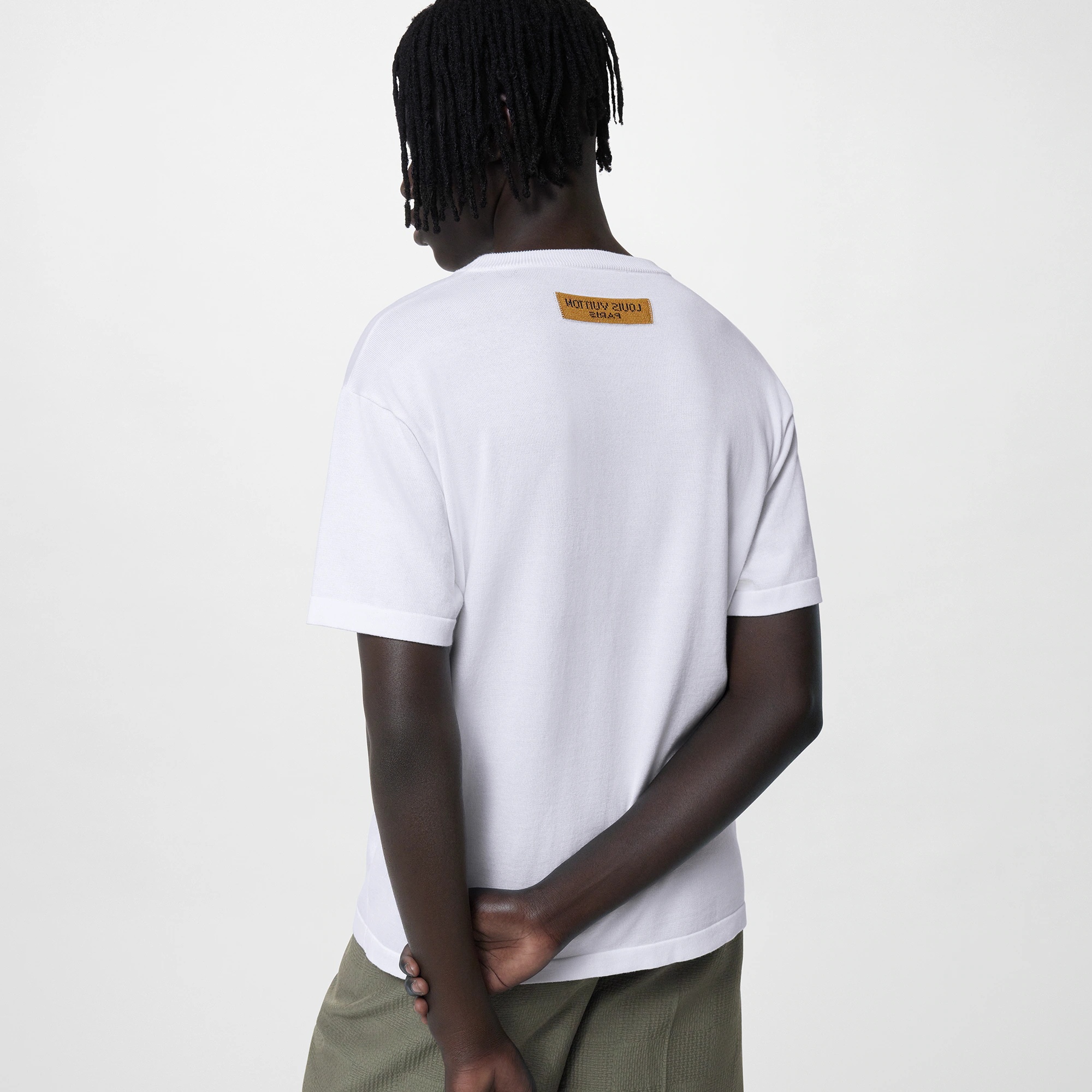 Cotton Short-Sleeved Crewneck - 5
