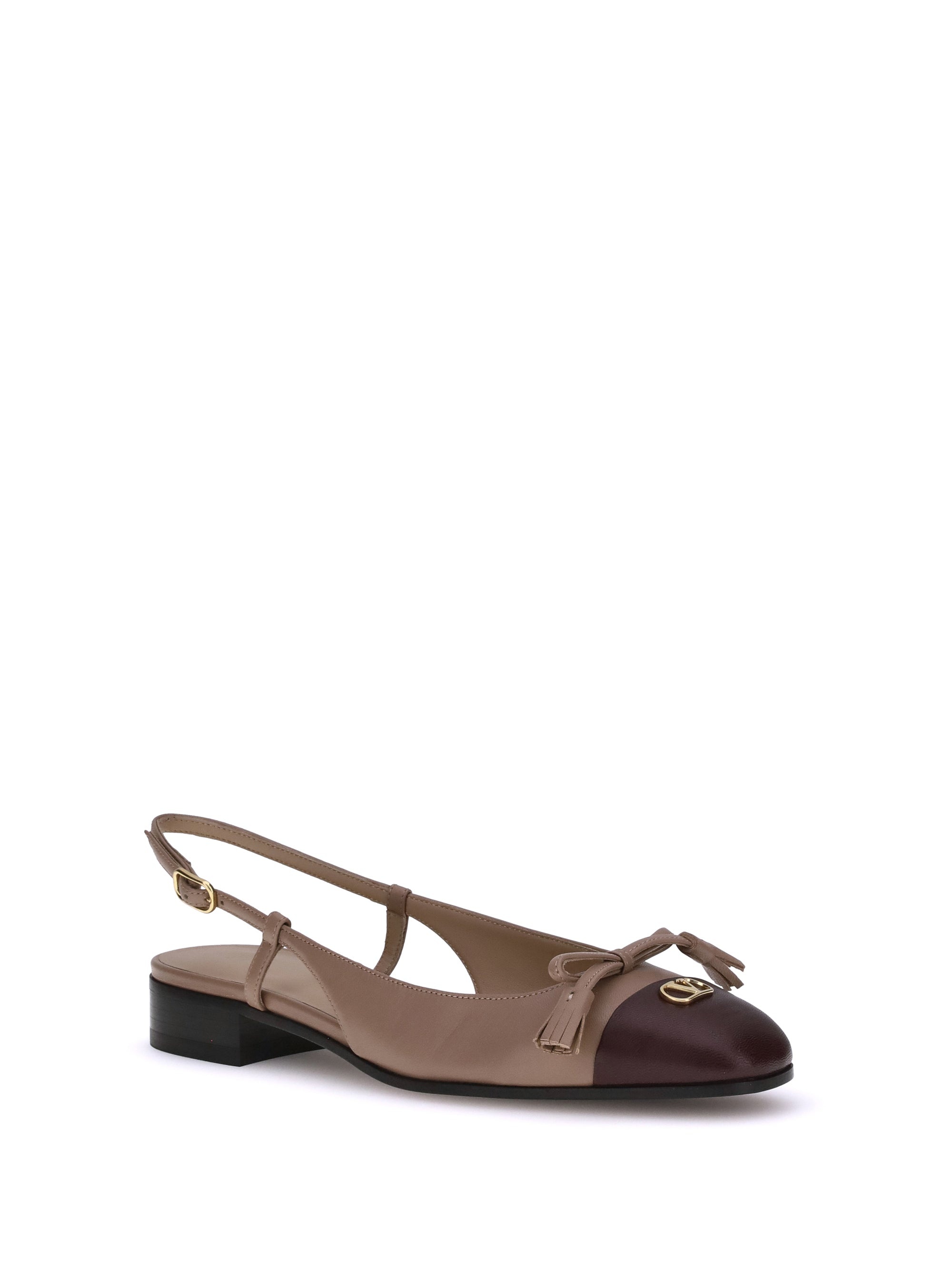 Valentino Garavani Women Ballerina | Vg Valet Du Roi | T. 25 | Ca - 2