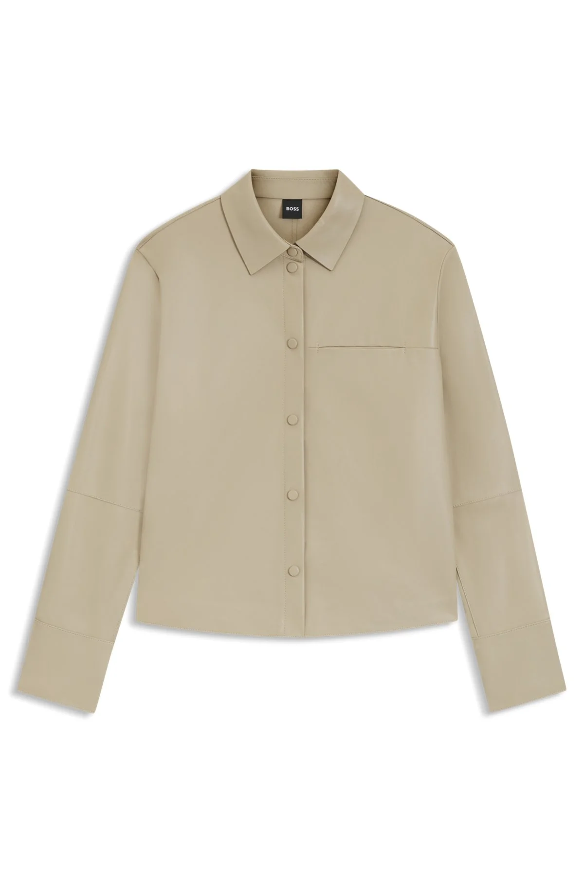 REGULAR-FIT BLOUSON JACKET IN NAPPA LEATHER - 1