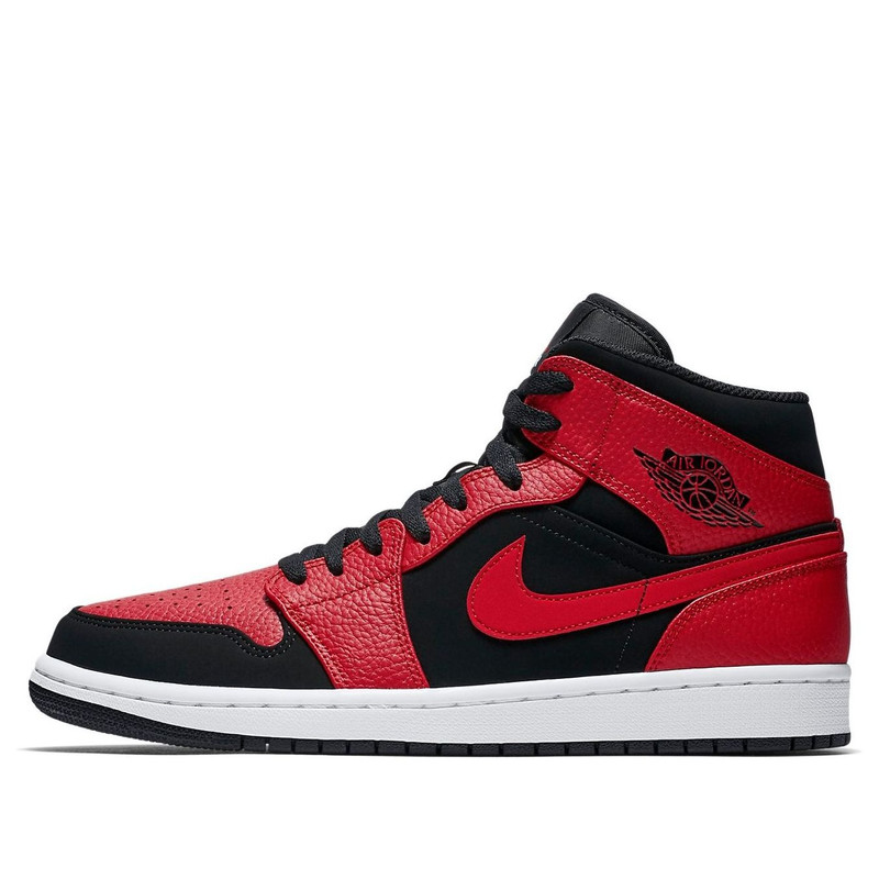 Air Jordan 1 Mid 'Bred' 554724-054 - 1