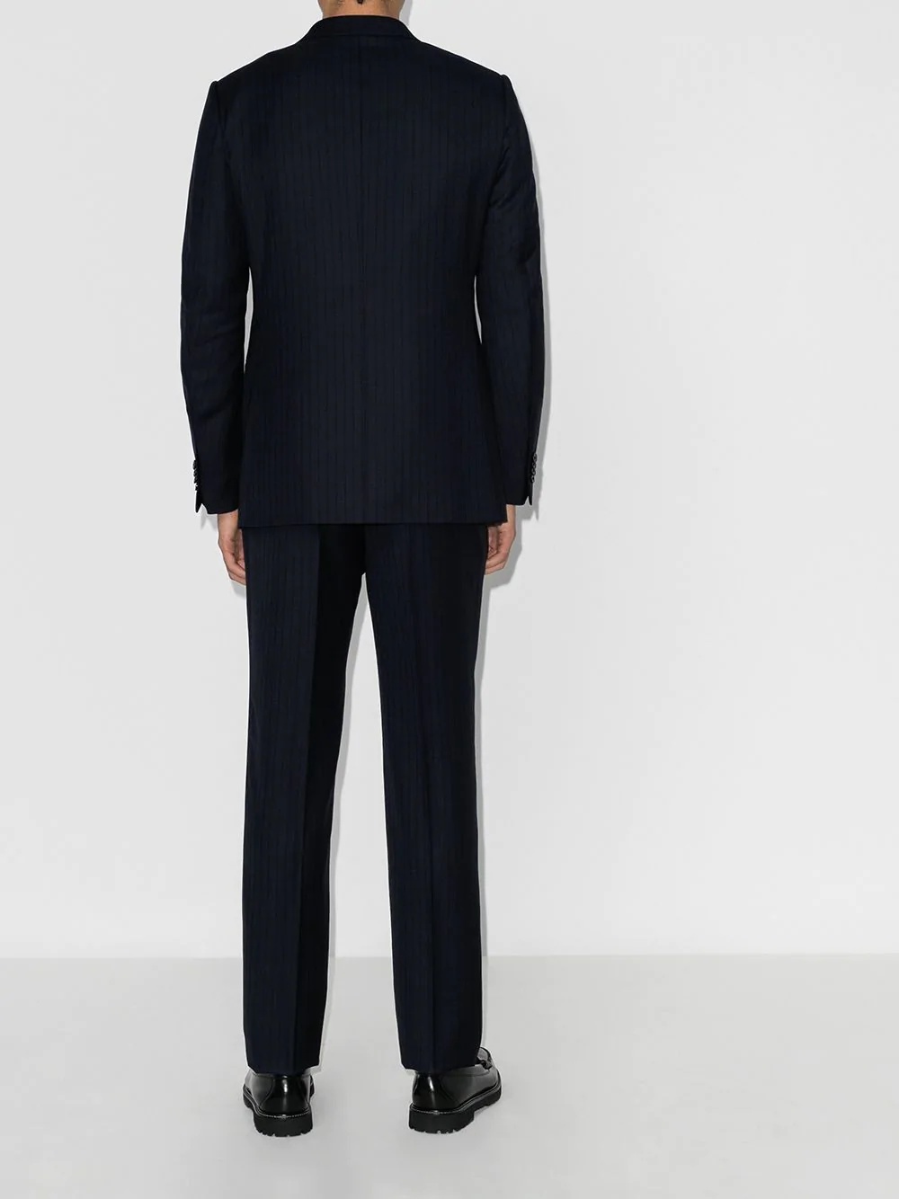 Milano tonal stripe two-piece tailored suit - 3