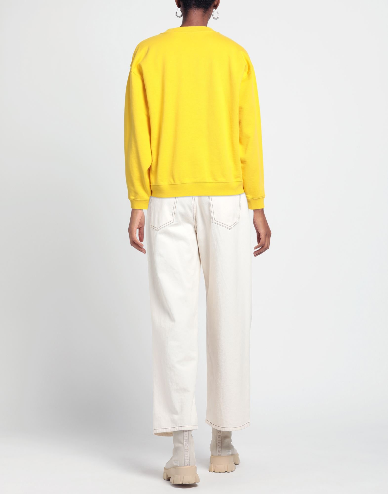 Yellow Women's Sweatshirt - 3
