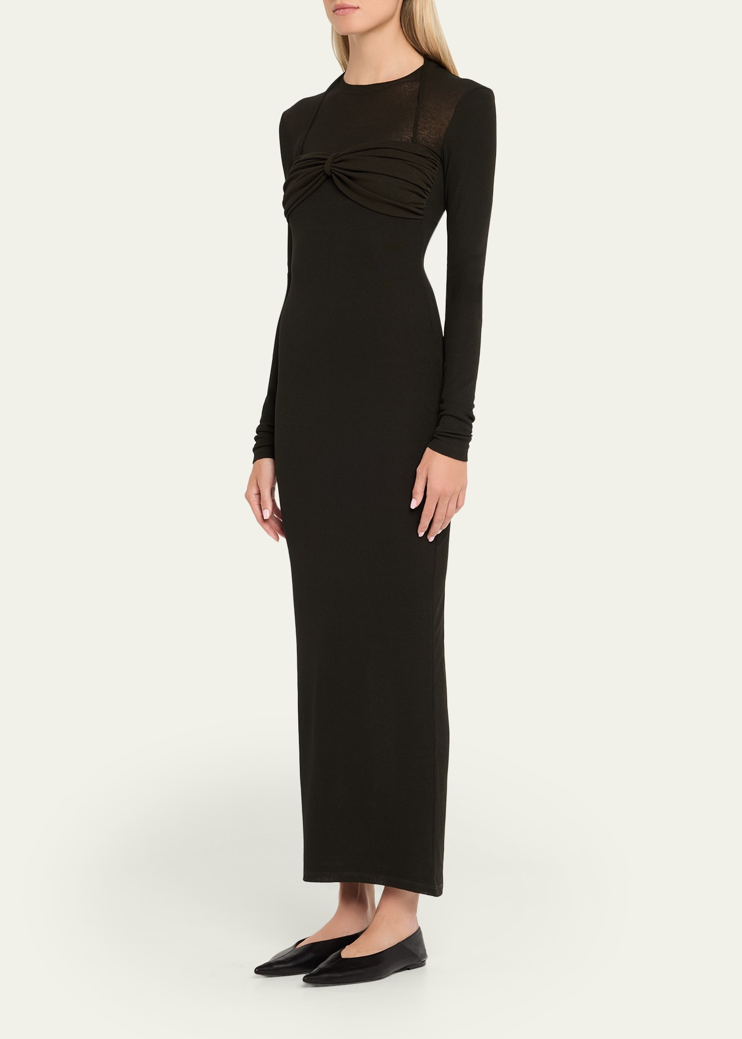 Artemiz Long-Sleeve Maxi Dress - 4