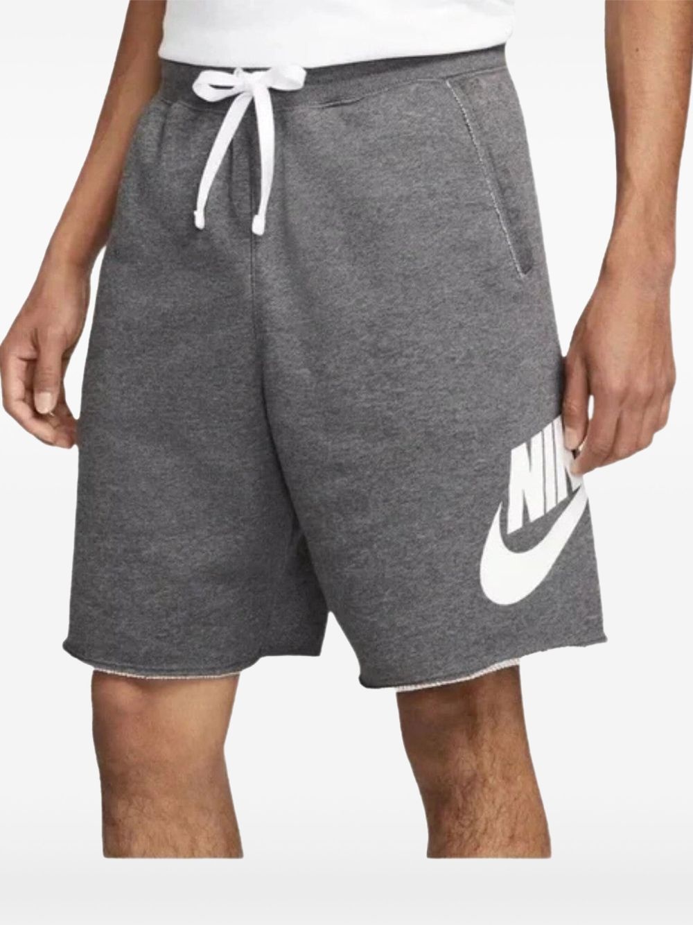 Sportswear "Dark Heather Grey" track shorts - 2