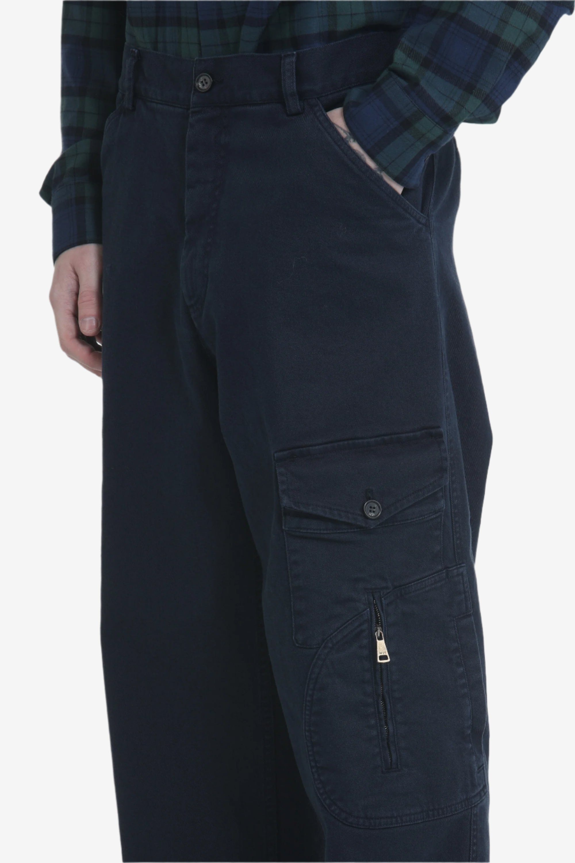CARGO PANTS WITH SIDE POCKETS - 5
