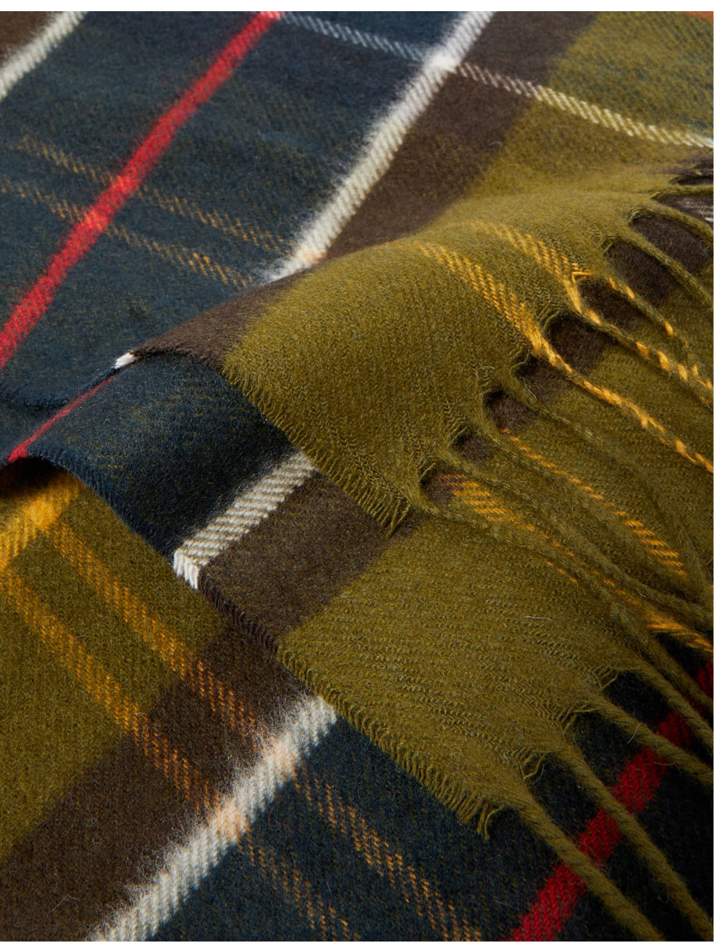 Yaxley checked woven scarf - 2