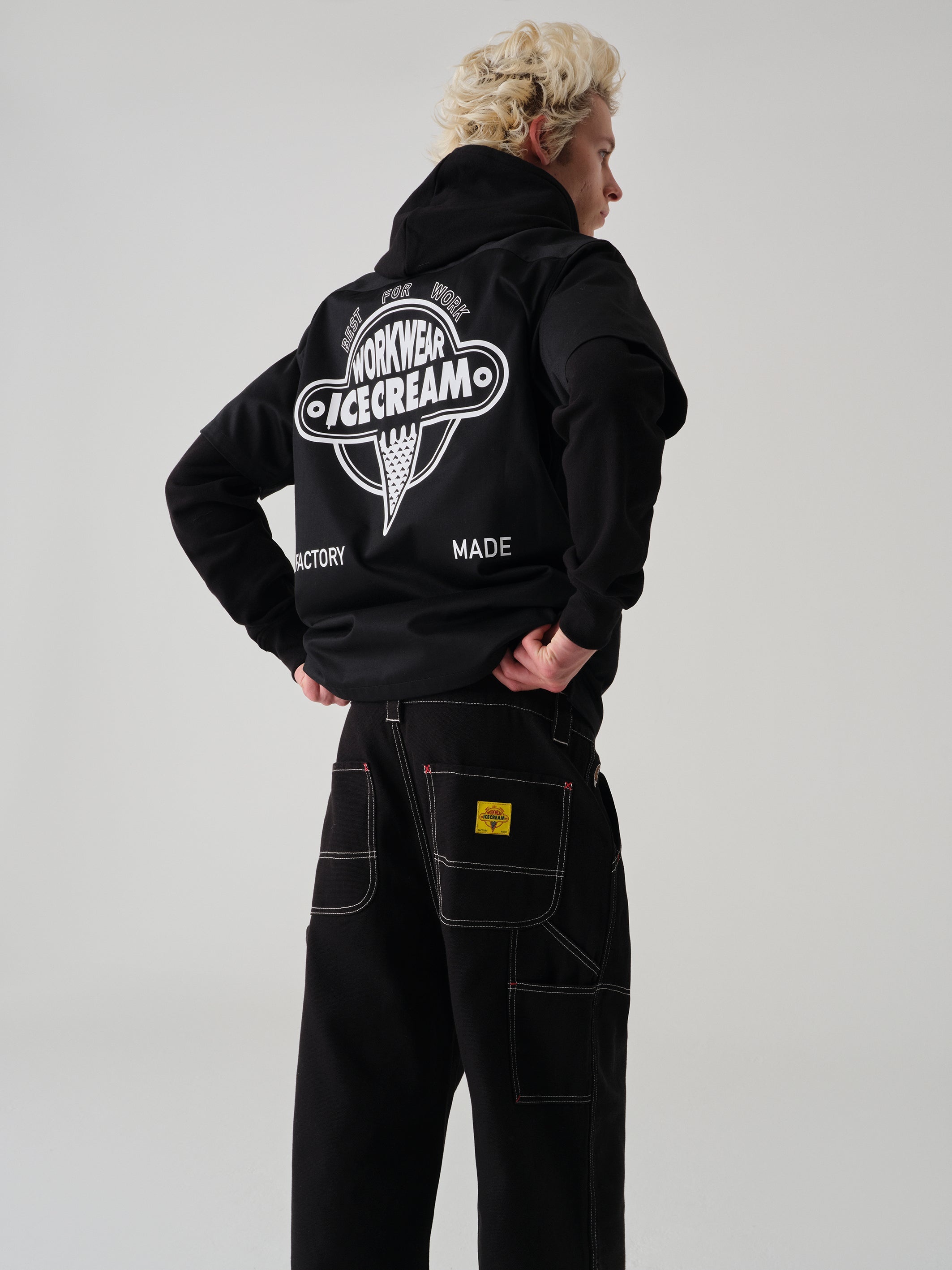 QUARTER ZIP WORK SHIRT - 3