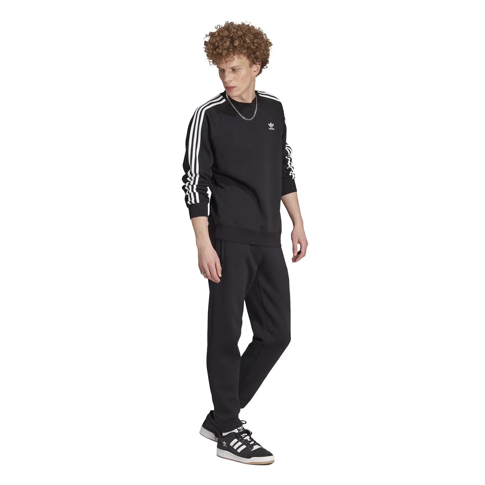 adidas Adicolor Classics 3-Stripes Crew "Black" - 5