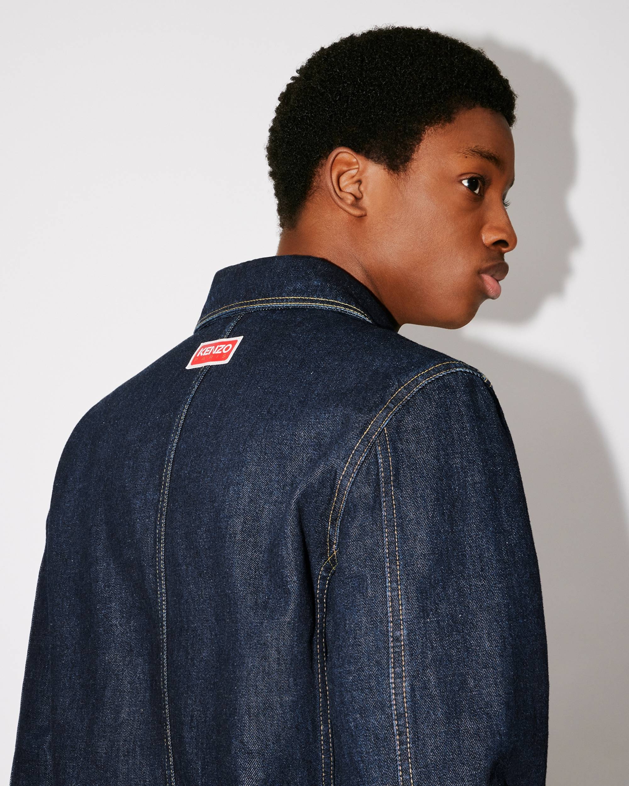 'KENZO Target' denim workwear jacket - 8