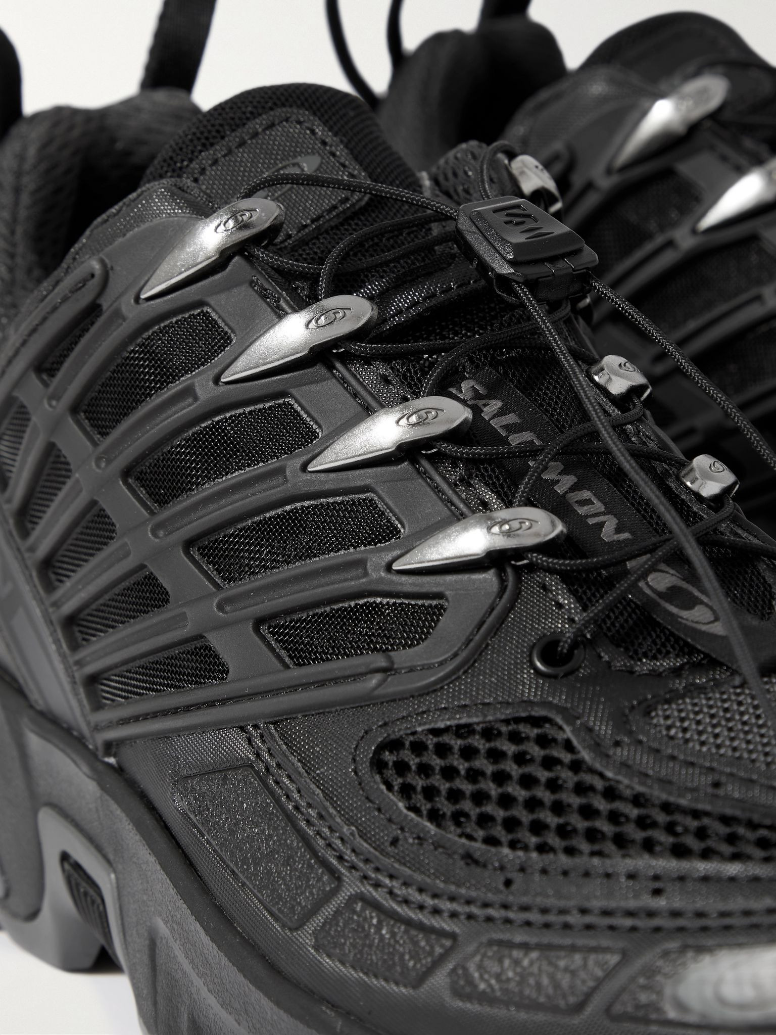ACS Pro Mesh and Rubber Sneakers Black - 6