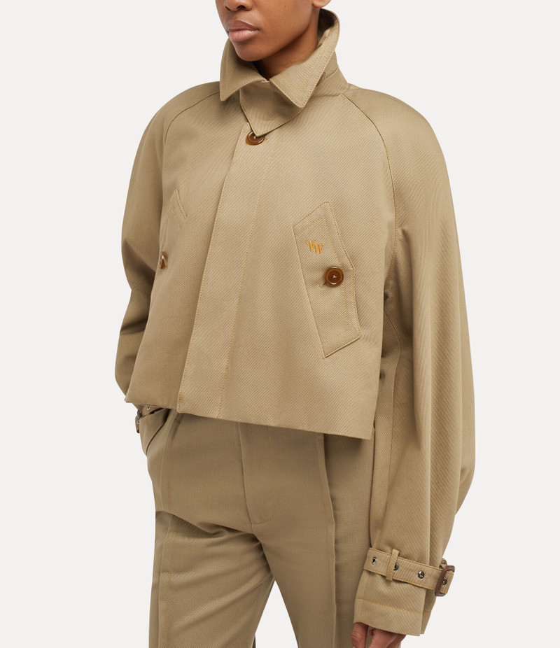 CUT OFF GRAZIANO TRENCH COAT 5
