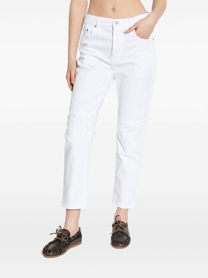 heart frayed jeans 3