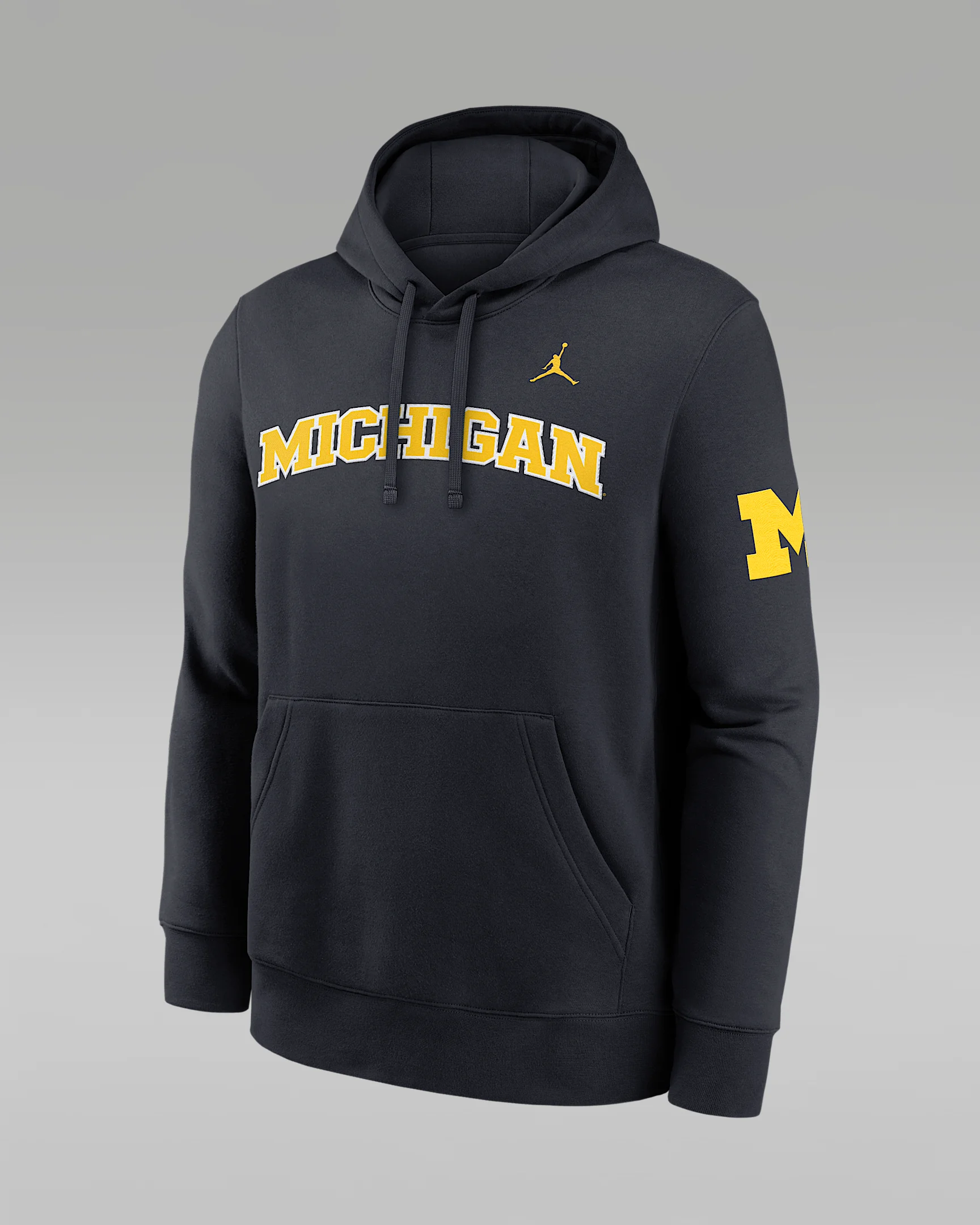 Michigan Sideline Club Men's Nike Jordan Brand Pullover Hoodie - 1