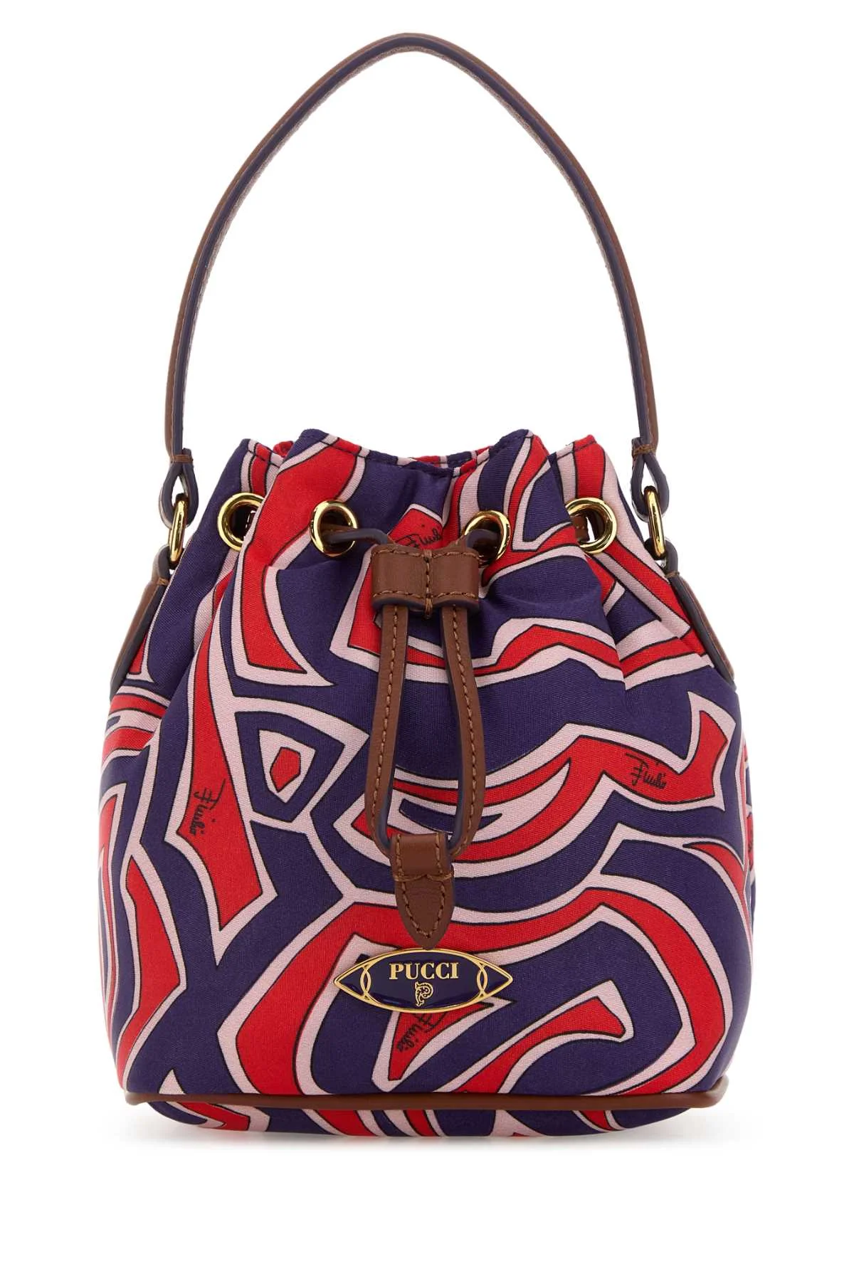 Emilio Pucci Women Printed Canvas Bucket Bag - 1