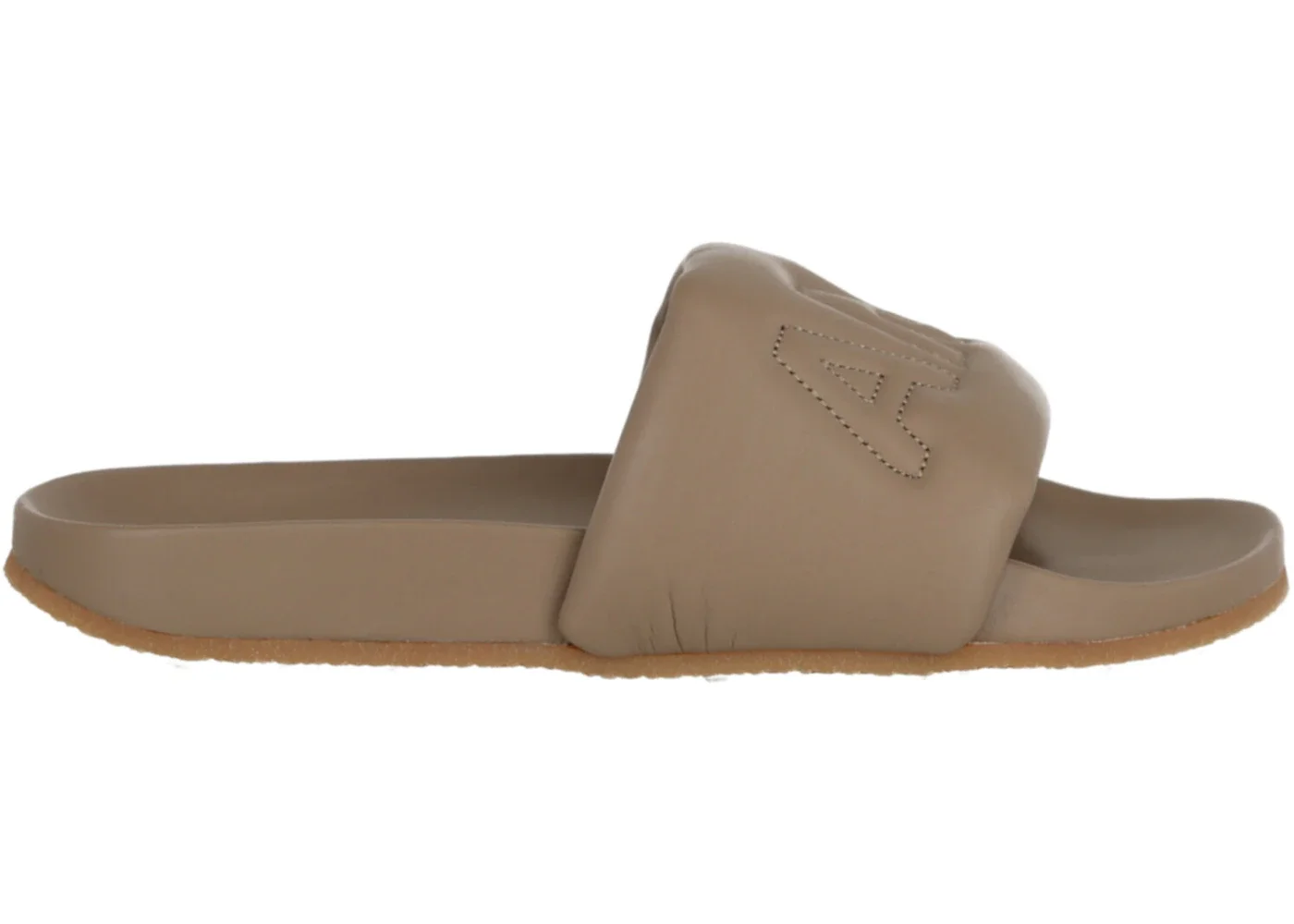 Ambush Quilted Logo Slides Beige (Women's) - 1