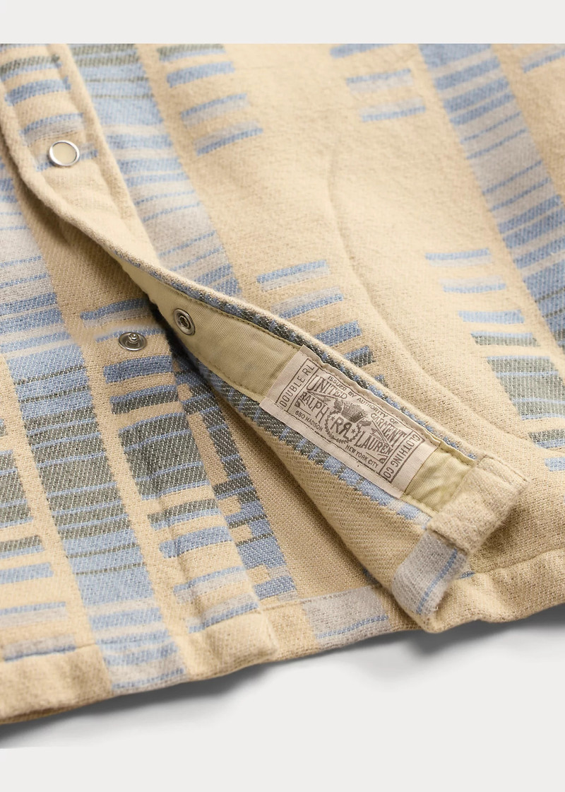 Fringe Jacquard Overshirt 4