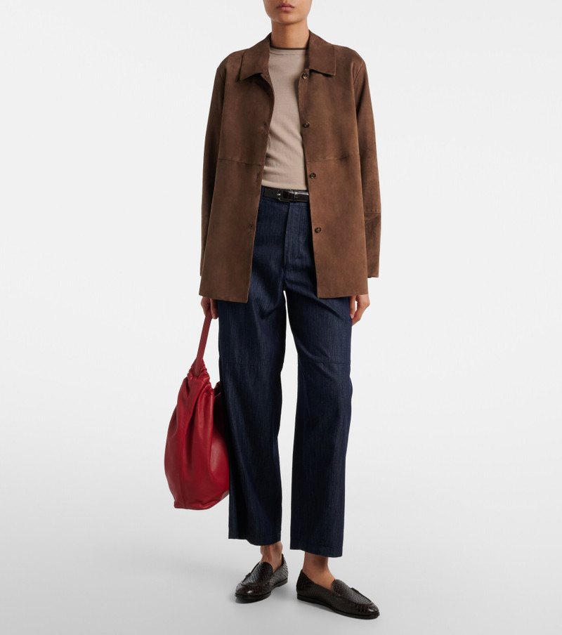 'S Max Mara Mid-rise barrel-leg jeans outlook