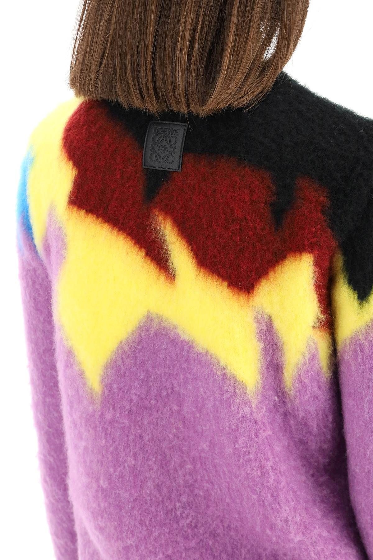 COLOR BLOCK INTARSIA SWEATER - 5