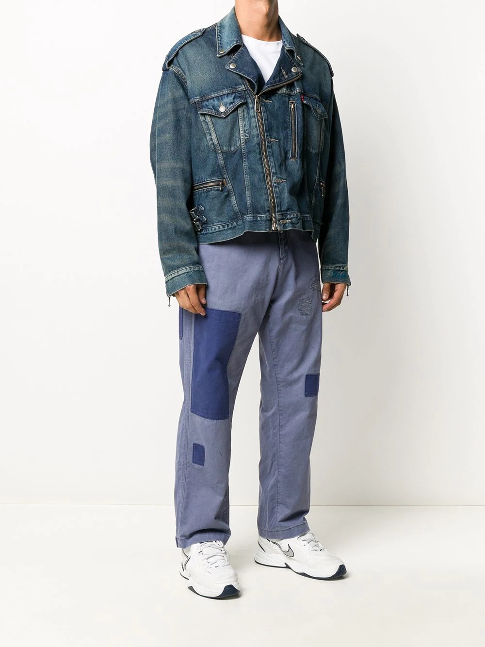 x Levi's oversized denim jacket - 4