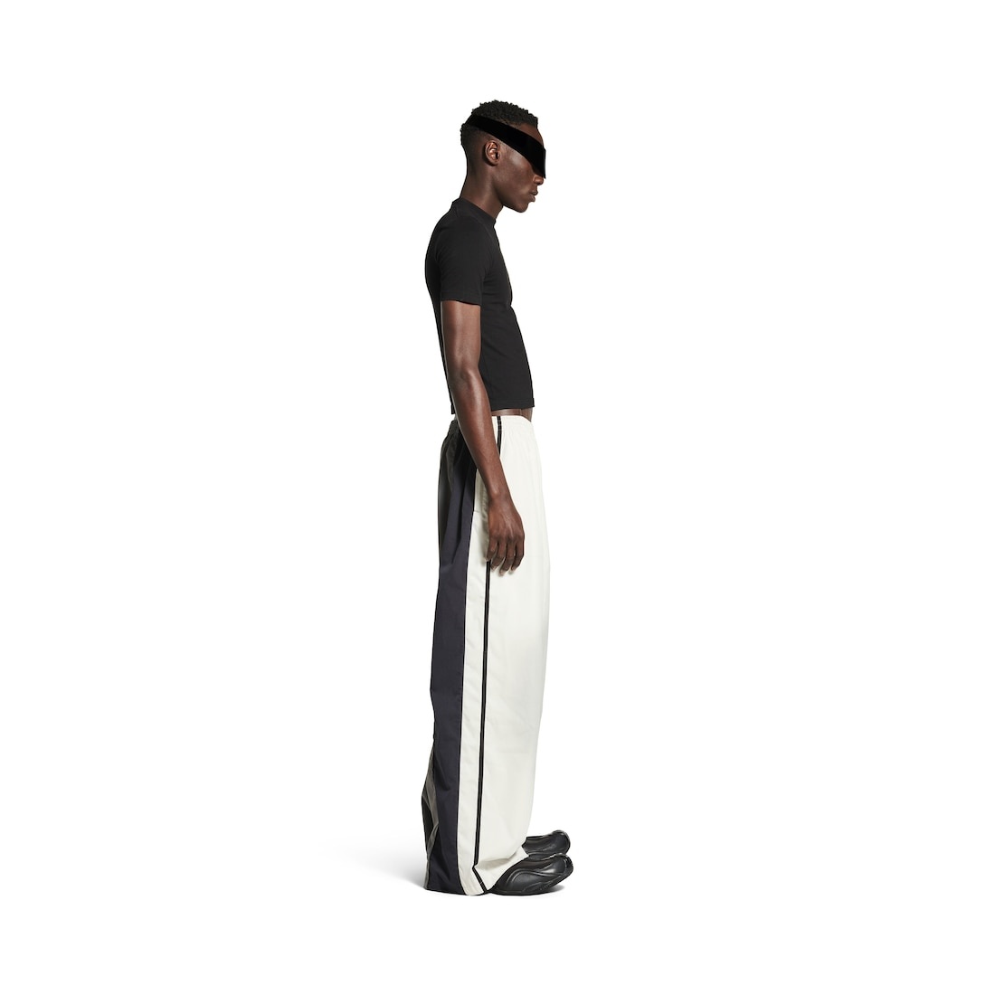 Men's 50/50 Tracksuit Pants in White/grey - 3