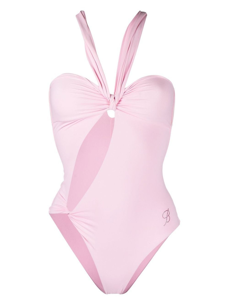 knot-detail sleeveless bodysuit 1