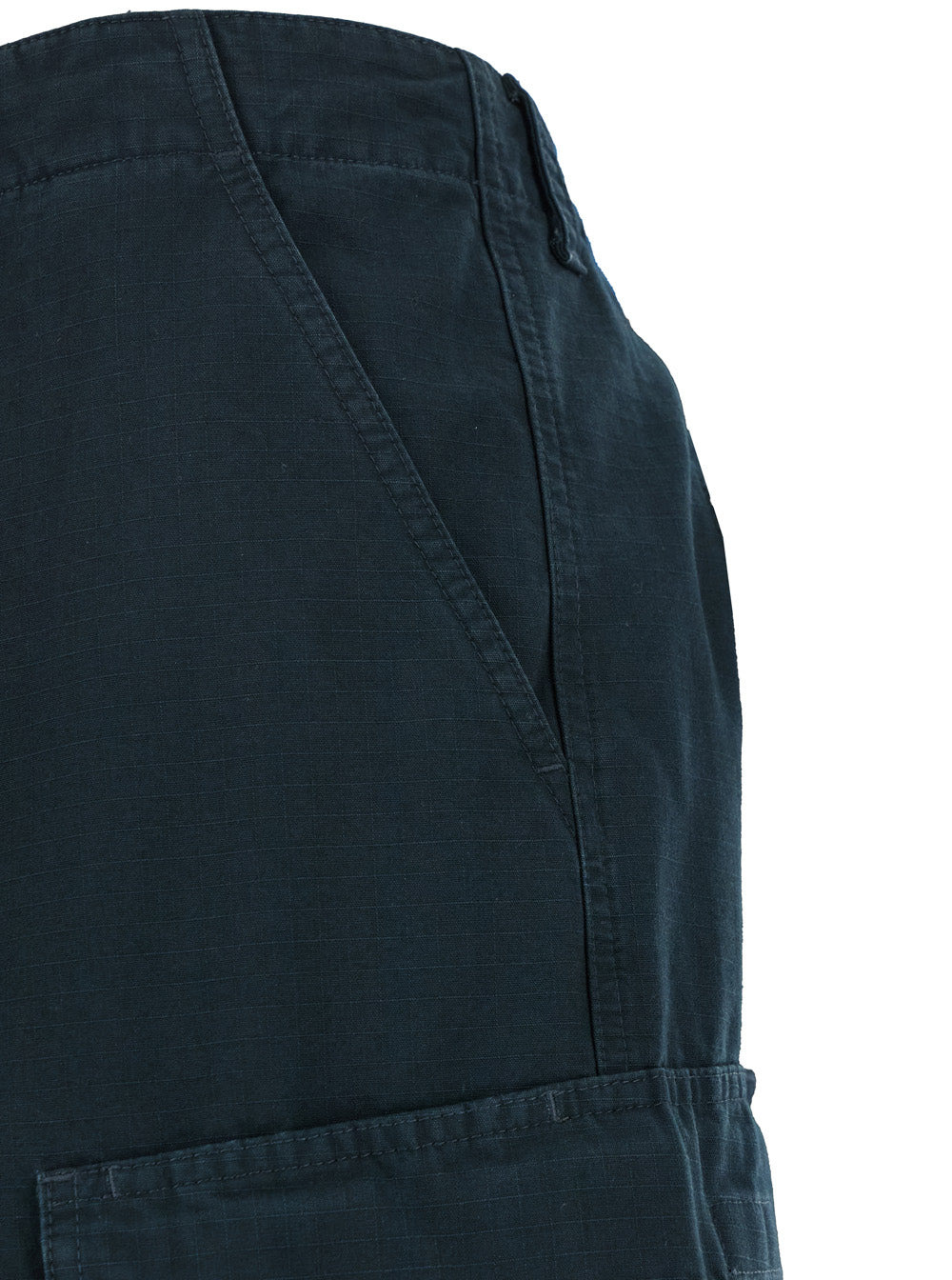 Balenciaga Men Blue Pants With Drawstring Waist And Cargo Pockets In Cotton Man - 3