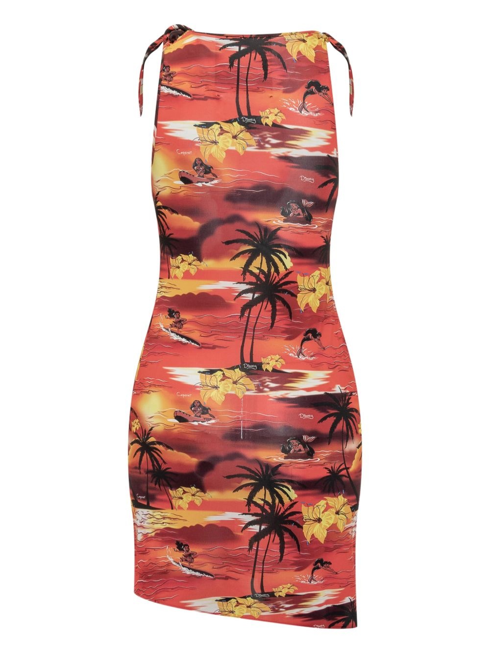 x Disney tropical-print dress - 2