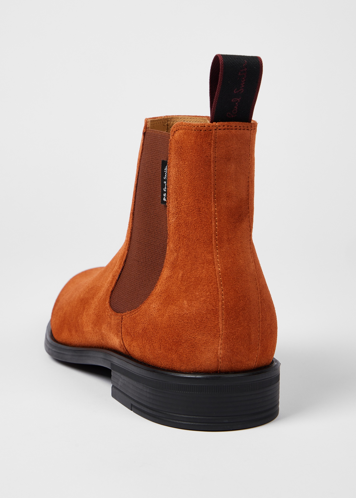 Burnt Orange Suede 'Cedric' Boots - 4