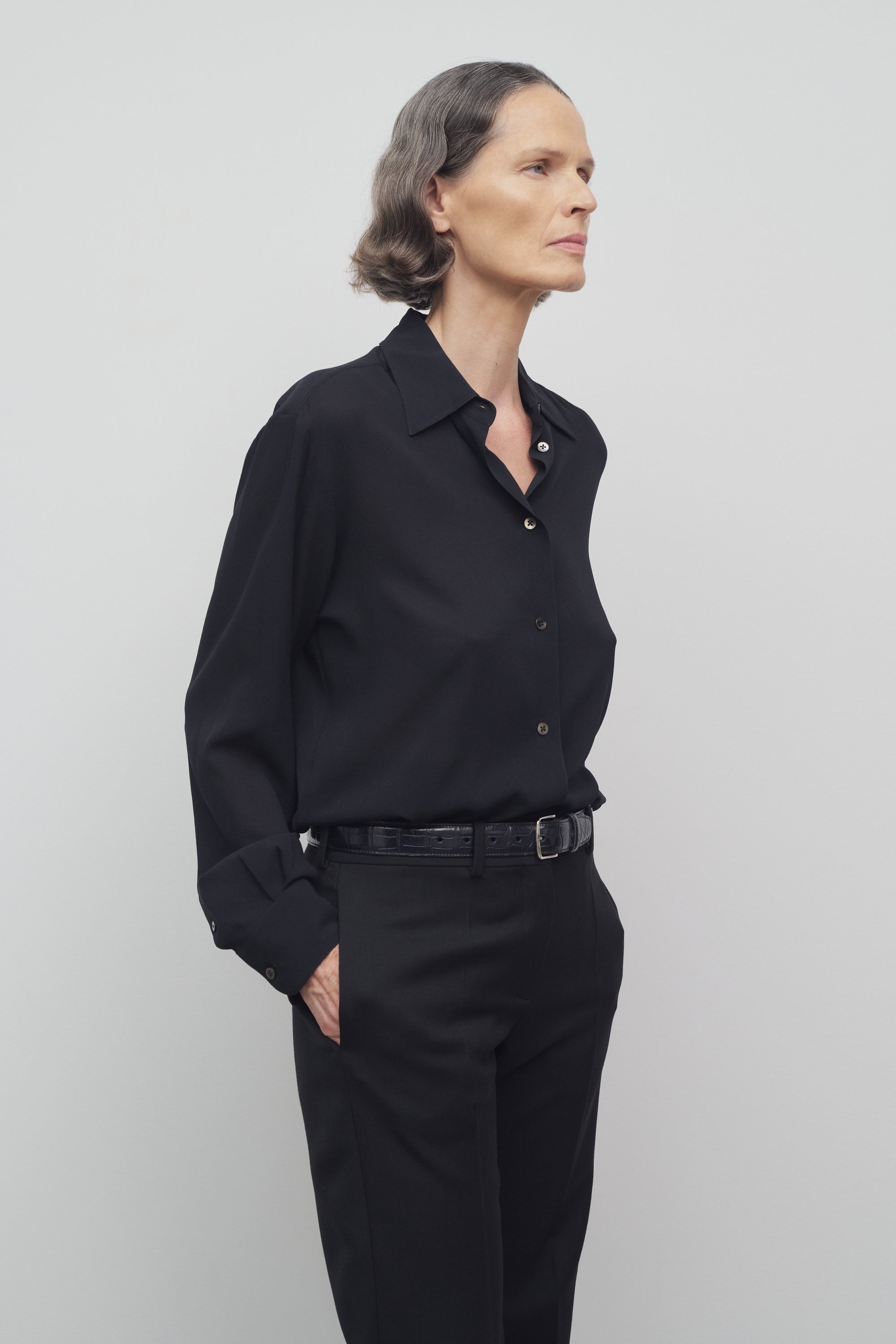 Elia Shirt in Silk - 4