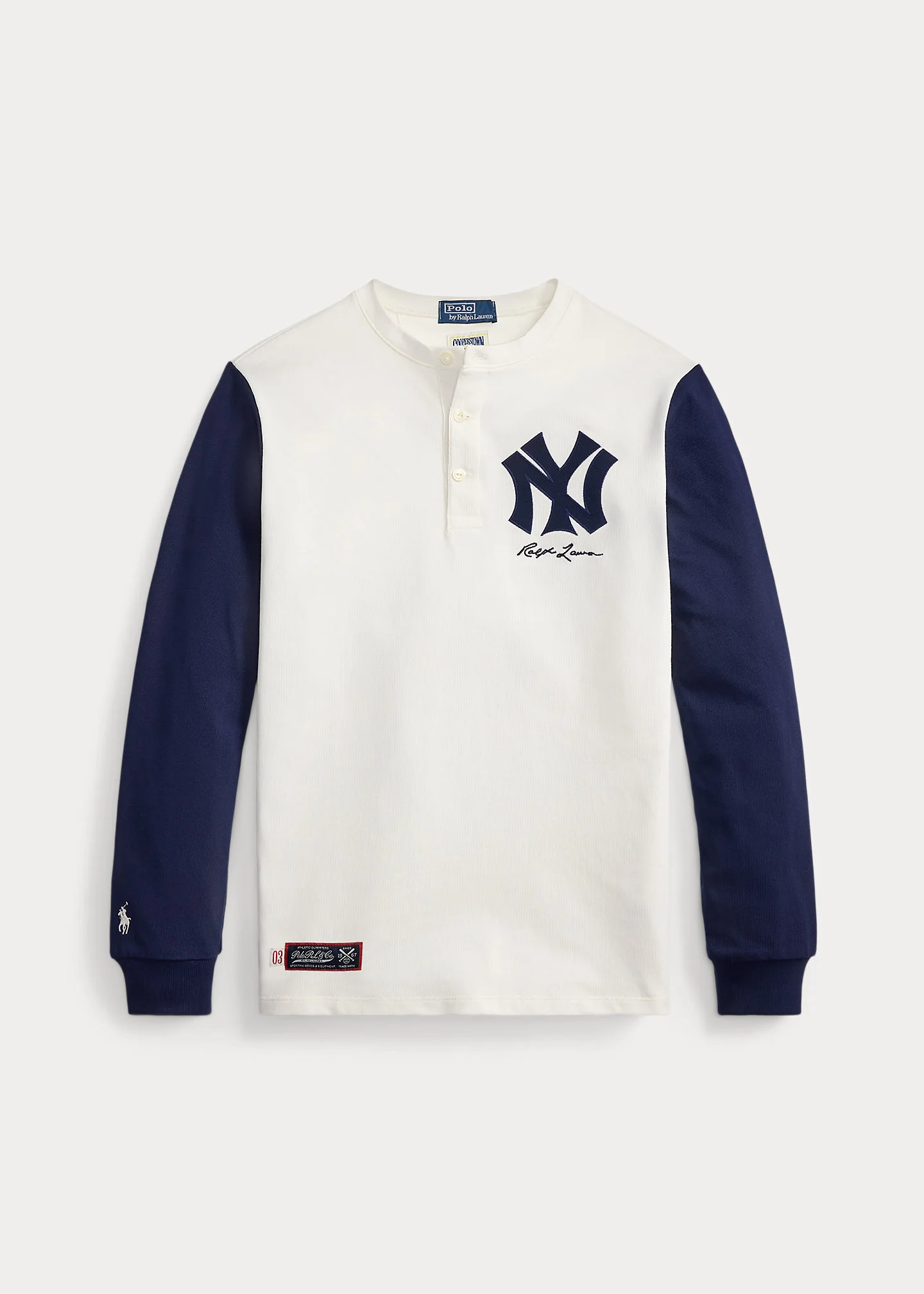Polo Ralph Lauren Yankees Henley Shirt - 1