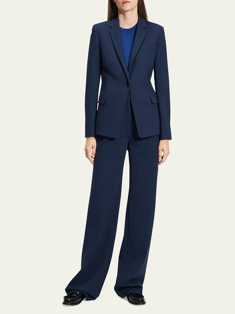 Theory Ponte Slim-Fit Blazer outlook