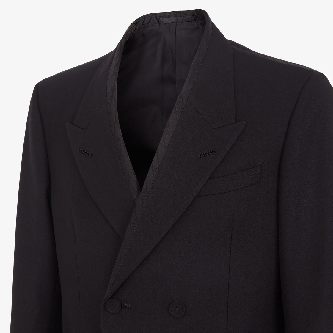 Black wool suit - 2