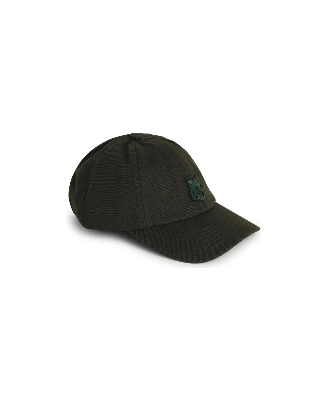 Green Cotton Cap - 2