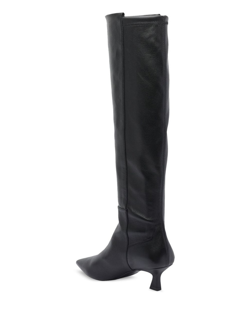 50mm pointed-toe knee-high boots 4