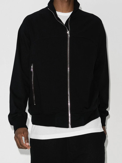 Rick Owens zipped sweatshirt outlook