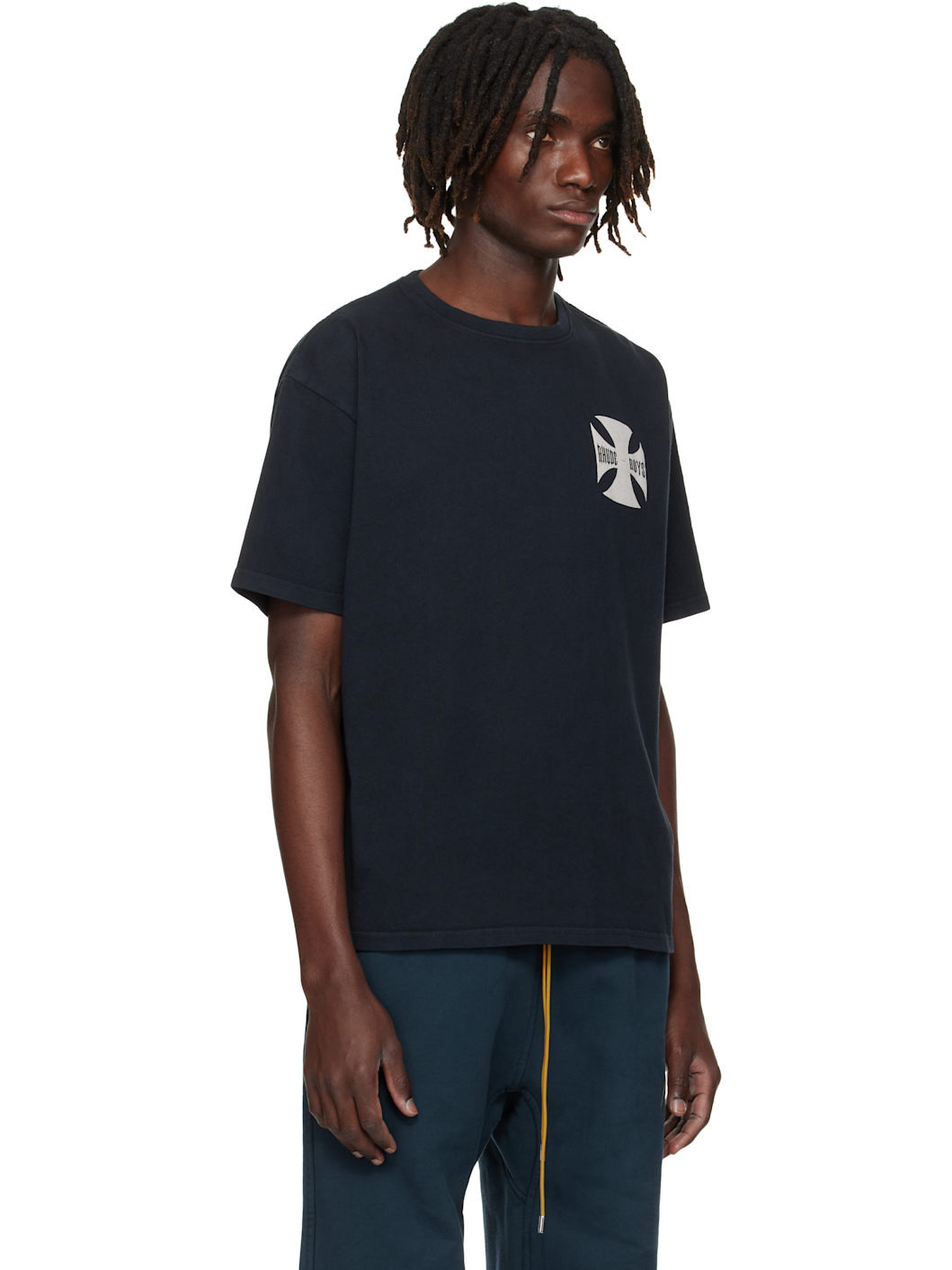 Black 'Rhude Boys' T-shirt - 2