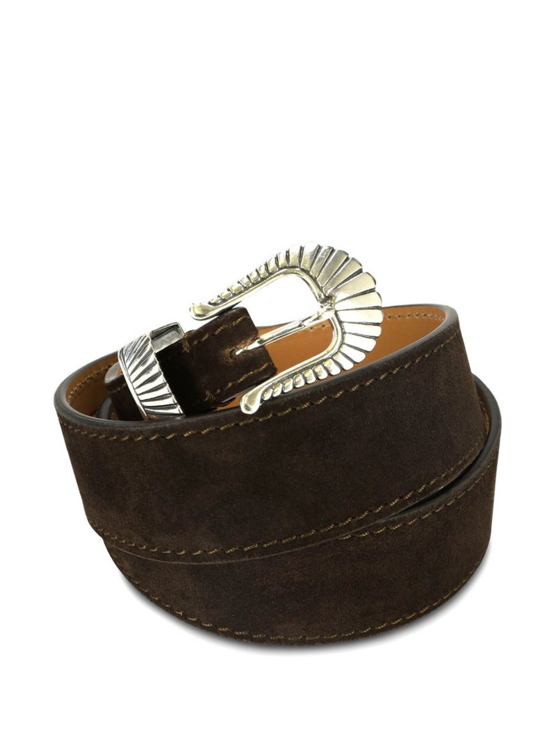 FORTELA leather buckle belt outlook